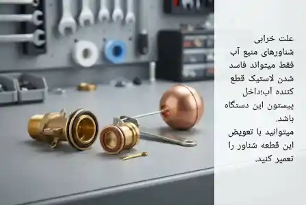طریقه نصب و تنظیم شناور منبع آب + قیمت و تعویض شناور مخزن 3 علت خرابی و تعمیر شناور منبع آب