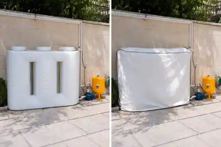 روکش منبع آب و محافظ مخزن پلاستیکی
